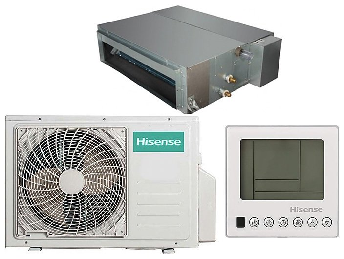 Кондиционер Hisense AUD-24HX4SLH1 серый