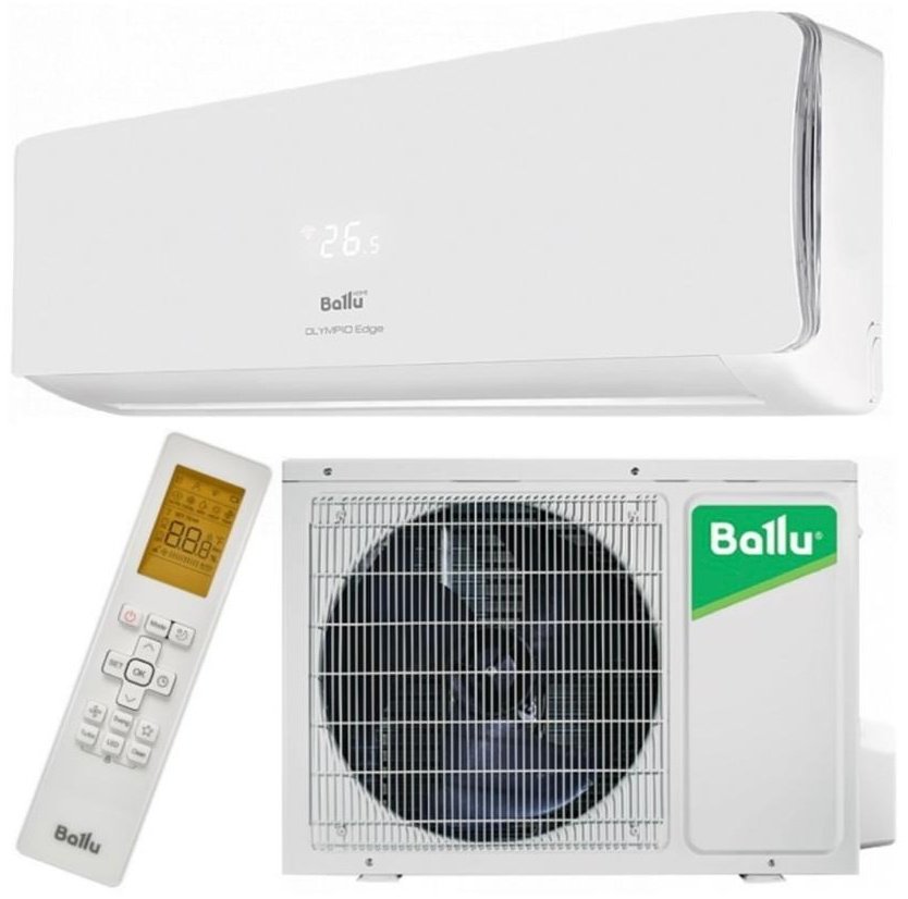 Ballu Olympio Edge BSO-24HN8_22Y белый &#43; монтажный комплект