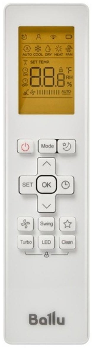 Ballu BSO-09HN8_22Y белый &#43; монтажный комплект