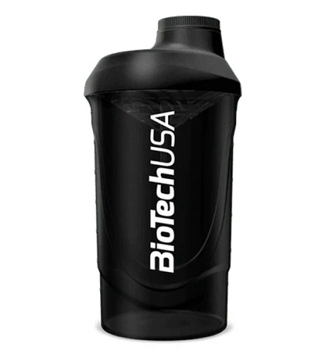 Шейкер BioTech USA Wave 600 мл чёрный