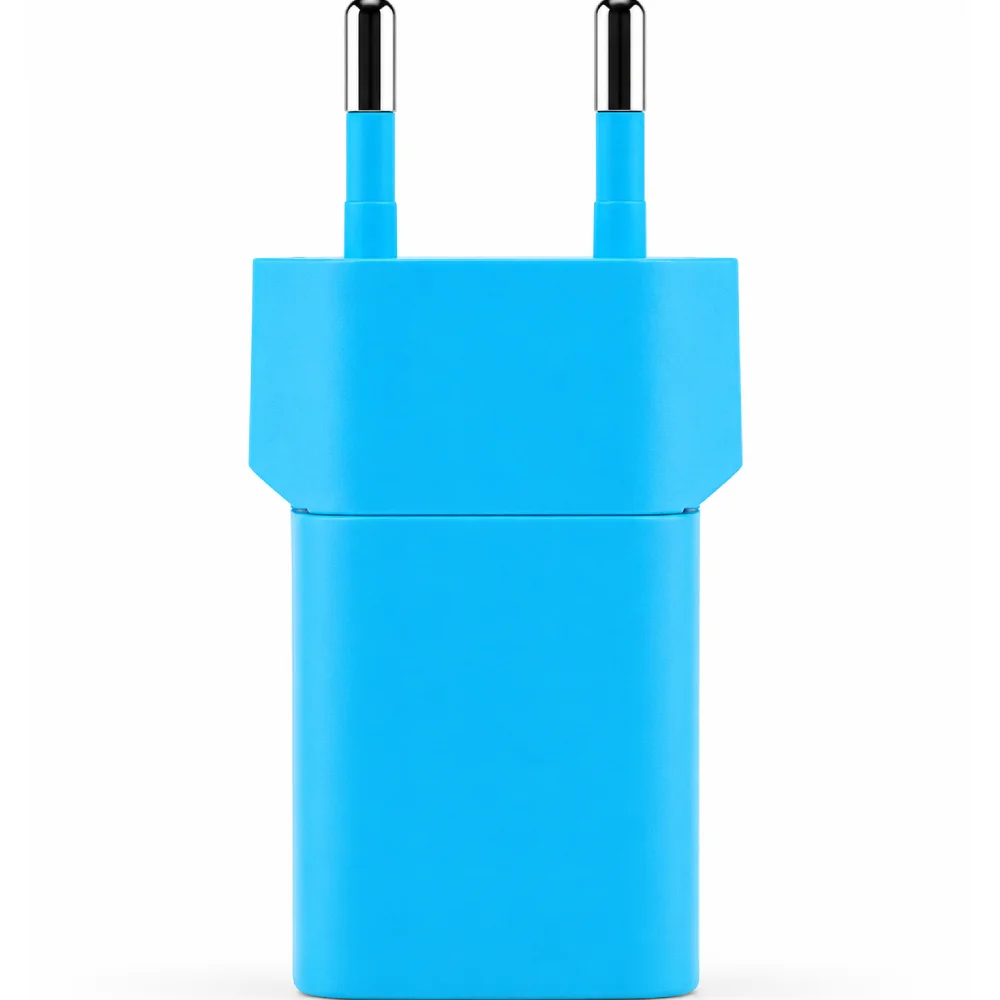 Зарядное устройство TTEC SmartCharger GAN 45W PD + USB-C - USB-C 3A 2SCG45CNM Neon Blue