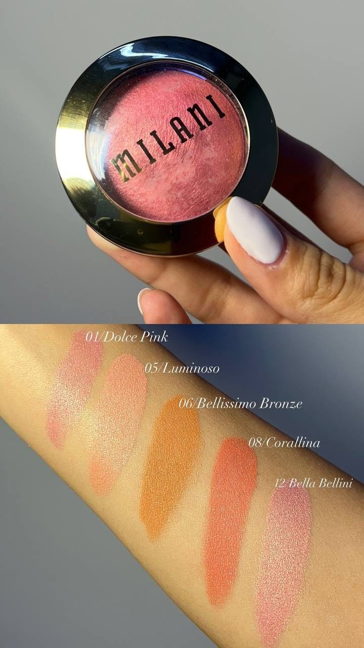 Milani Cosmetics Baked blush румяна Dolce Pink купить,11990