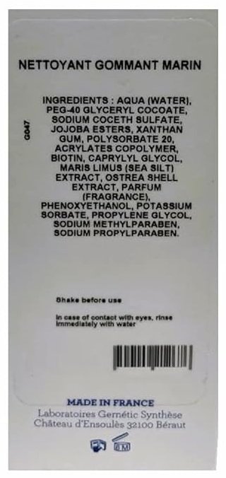 Гель GERnetic International Nettoyant Gommant Marin 2 шт по 90 мл купить,11500