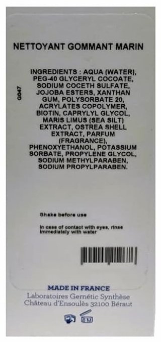 Гель GERnetic International Nettoyant Gommant Marin 2 шт по 90 мл купить,11500