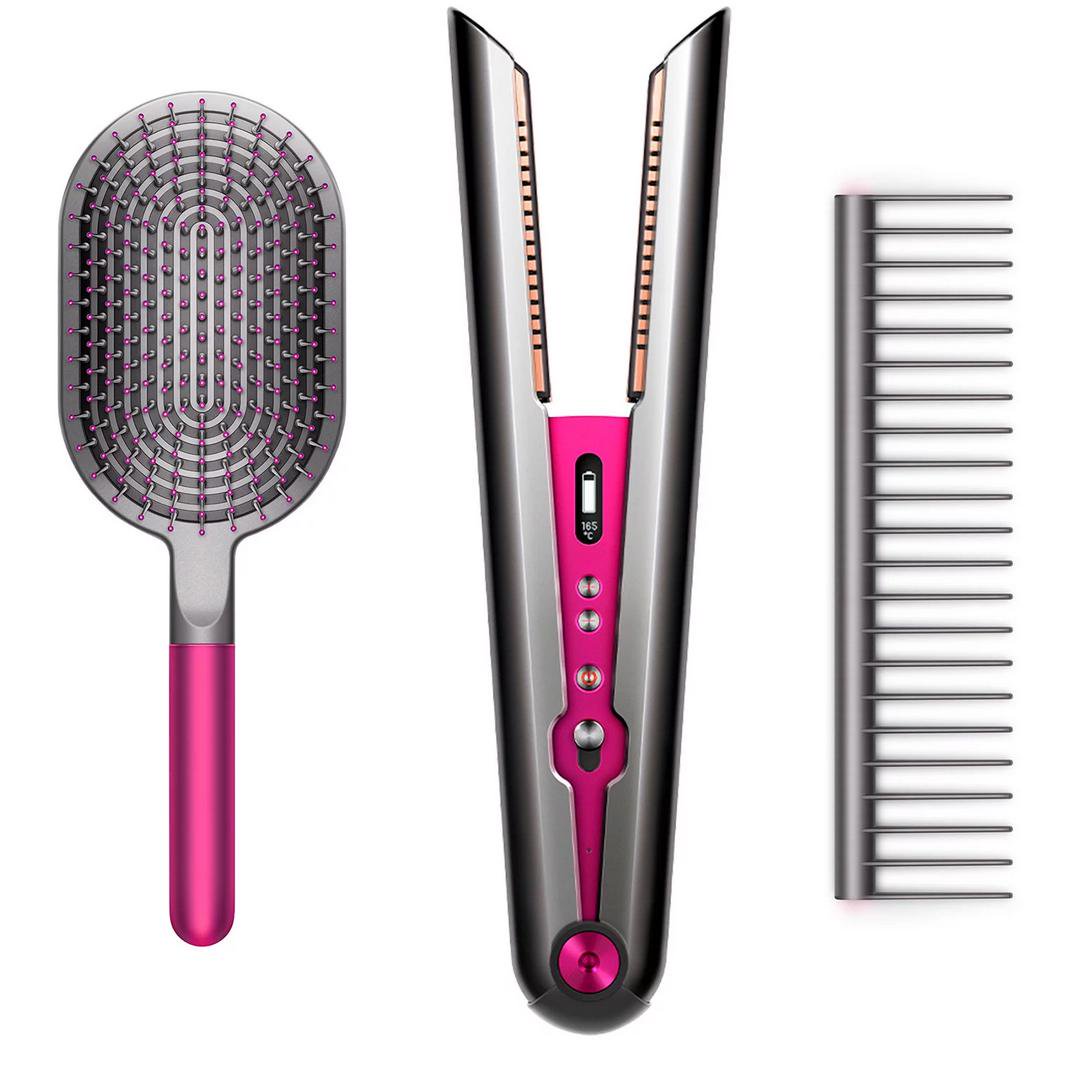 Выпрямитель Dyson Corrale HS03 с набором расчесок фуксия купить,NaN