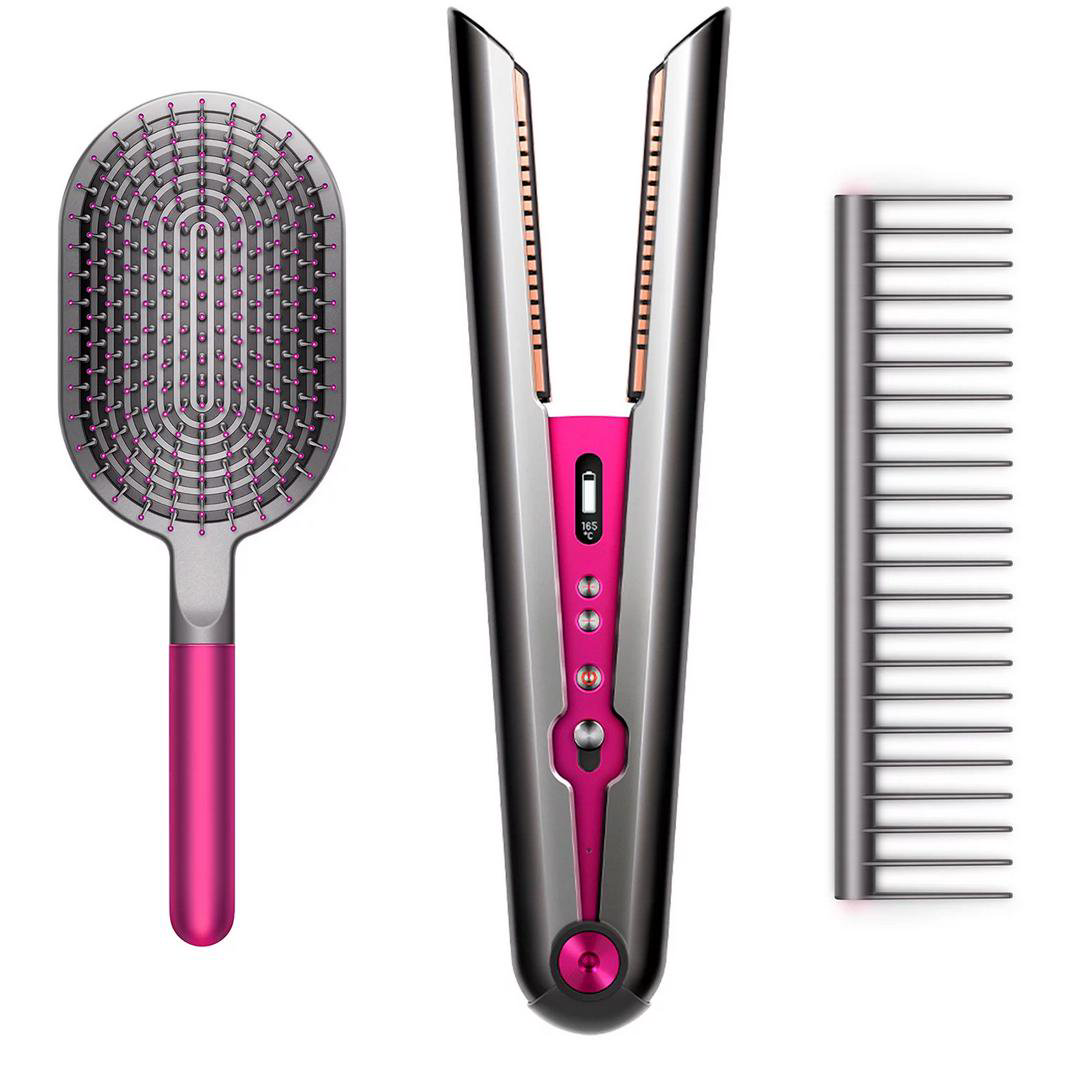 Выпрямитель Dyson Corrale HS03 с набором расчесок фуксия купить,NaN