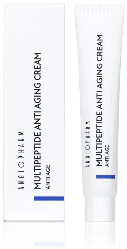 Крем Angiopharm Multipeptide Antiaging для лица, для зоны декольте 7 мл купить,3900