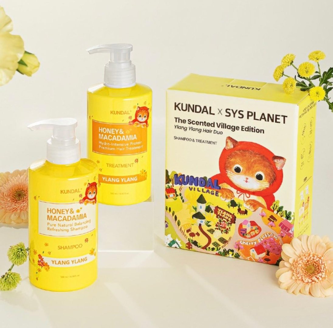 Kundal Волшебный дуэт для волос от KUNDAL x SYS PLANET набор по уходу за волосами унисекс
