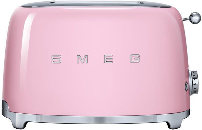 Тостер Smeg TSF01PKEU розовый купить,NaN