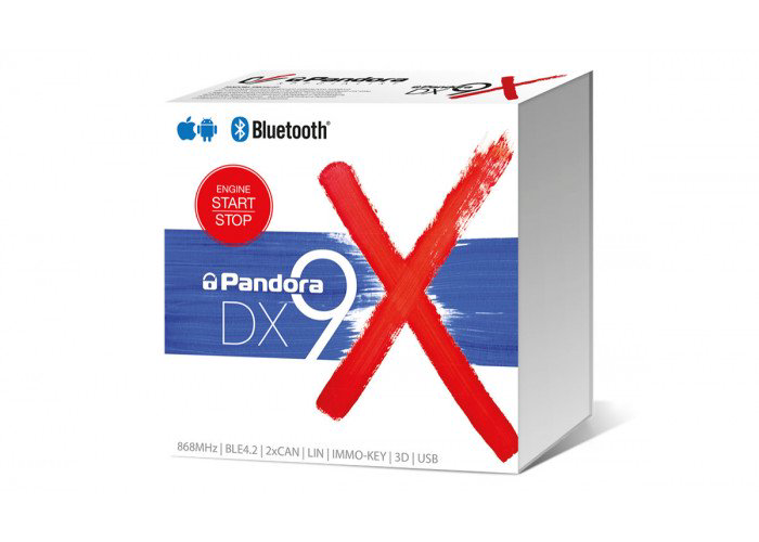 Автосигнализация Pandora DX 9X черная купить,NaN