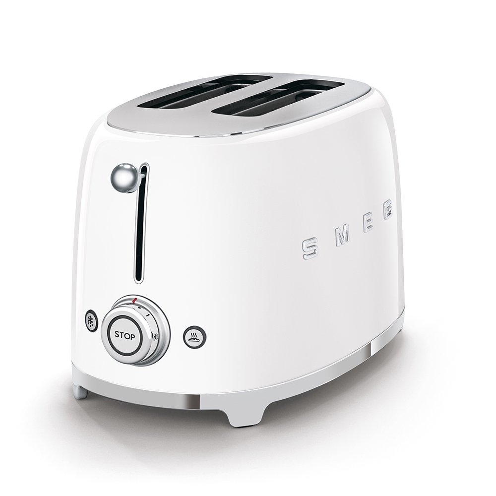 Тостер Smeg TSF01WHEU белый купить,0