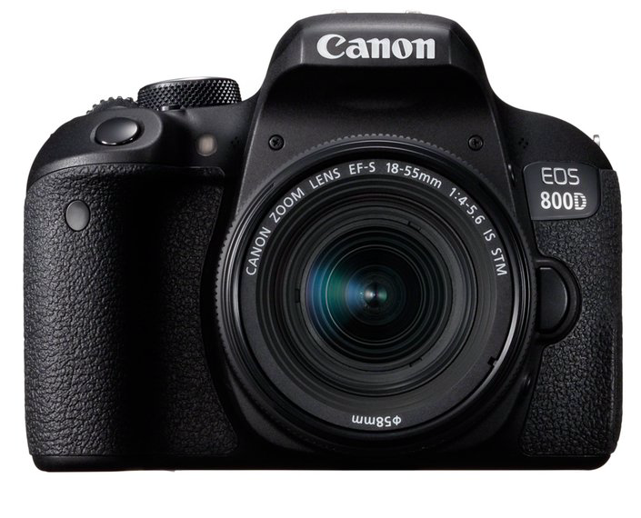 Фотокамера EOS Canon 800D KIT 18-55 IS STM черный купить,NaN