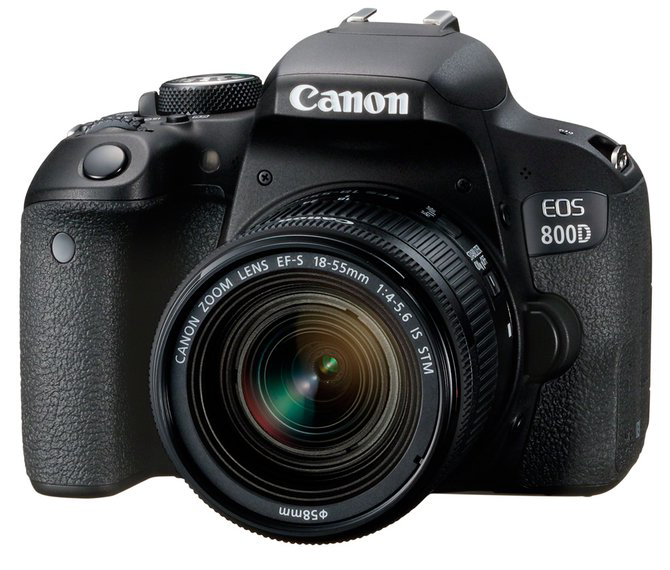 Фотокамера EOS Canon 800D KIT 18-55 IS STM черный купить,NaN