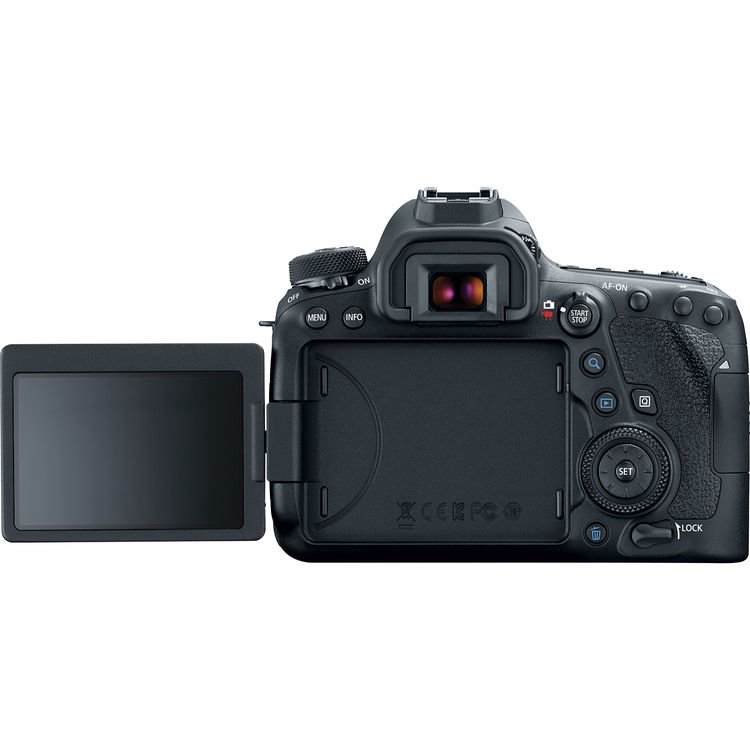 Фотоаппарат зеркальный Canon EOS 6D Mark II body черный купить,NaN