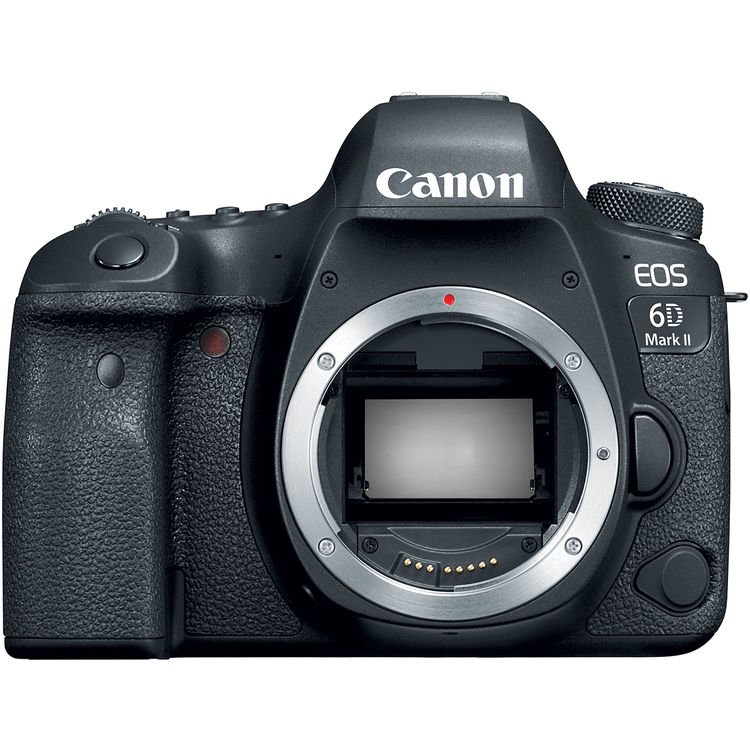 Фотоаппарат зеркальный Canon EOS 6D Mark II body черный