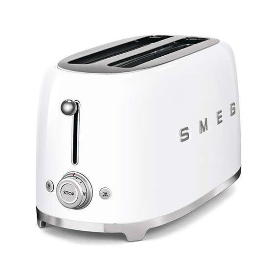 Тостер Smeg TSF02WHEU белый - ForteMarket Тостер Smeg TSF02WHEU белый купить,0