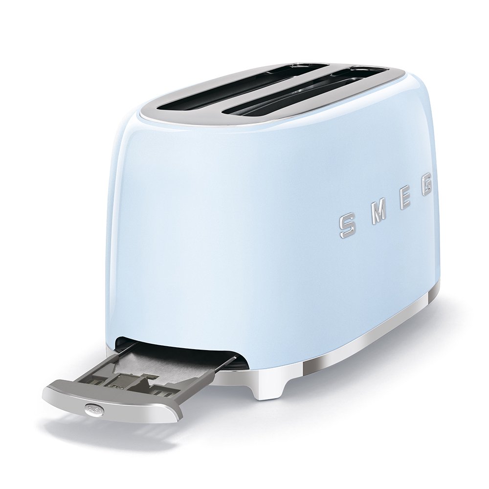 Тостер Smeg TSF02PBEU голубой