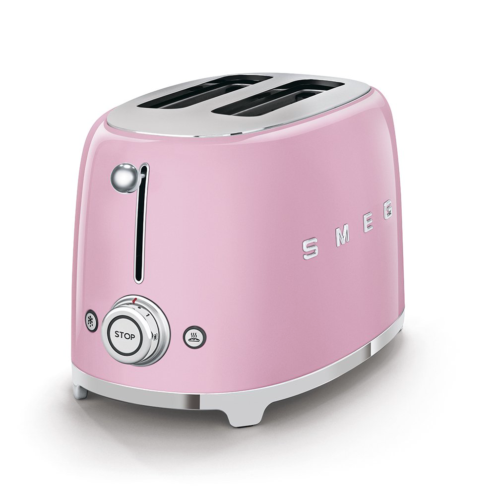 Тостер Smeg TSF01PKEU розовый купить,NaN