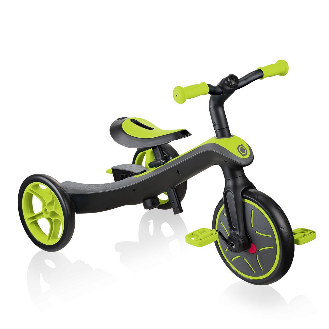 Велосипед Globber Trike Explorer 4 in 1 lime green купить,NaN