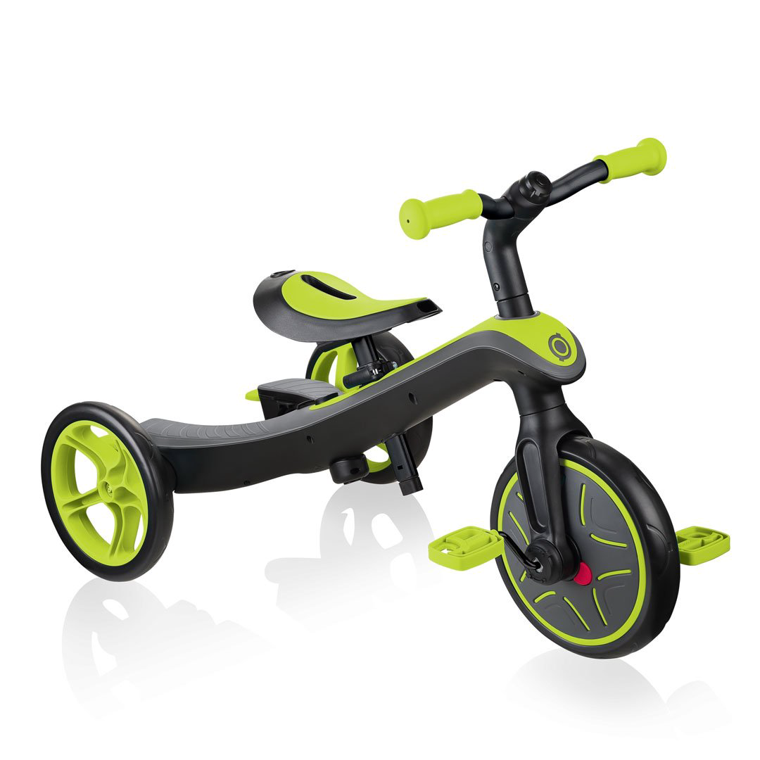 Велосипед Globber Trike Explorer 4 in 1 lime green купить,NaN