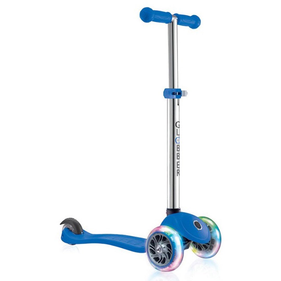 Самокат детский Globber Primo Lights V2 Navy синий купить,NaN