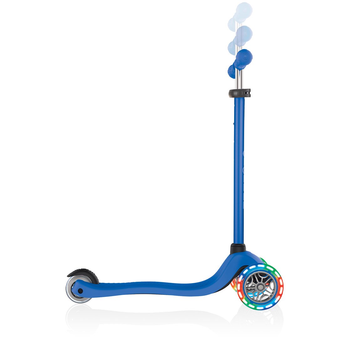 Самокат детский Globber Primo Lights V2 Navy синий купить,NaN