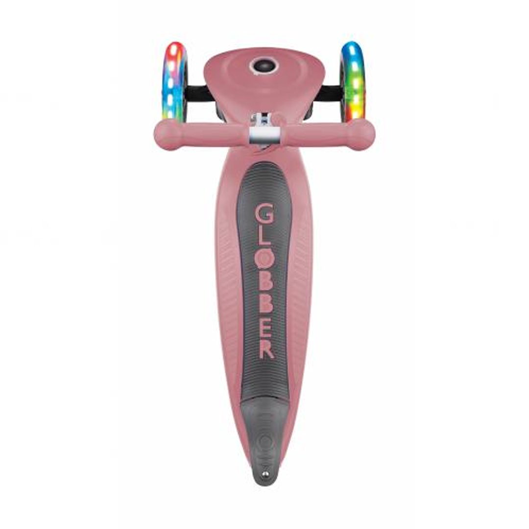 Самокат Globber Primo Foldable Lights deep pink купить,NaN