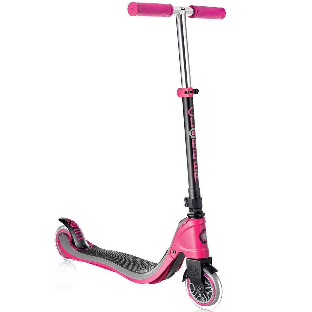 Самокат детский Globber Flow 125 Ruby розово-серый