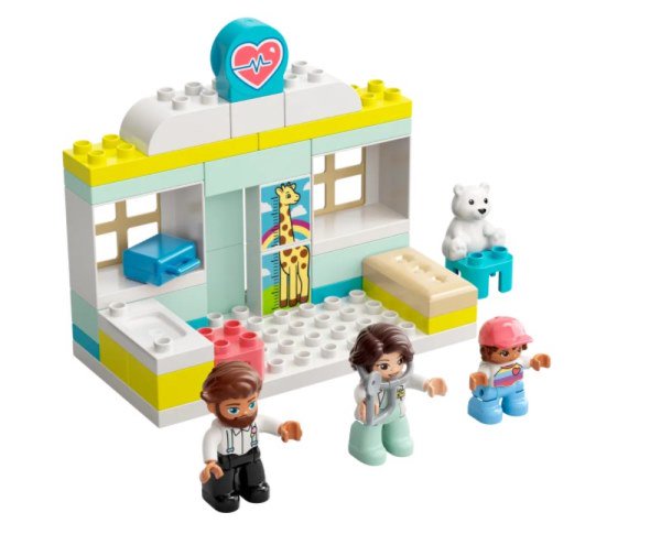 Конструктор Lego Duplo Поход к врачу 10968 34 детали купить,NaN