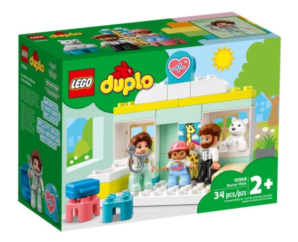 Конструктор Lego Duplo Поход к врачу 10968 34 детали купить,NaN