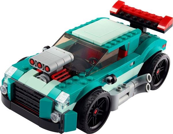 Конструктор Lego Creator Уличные гонки 31127 258 предметов 