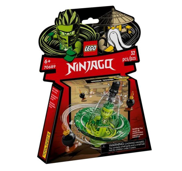 Конструктор Lego Ninjago Обучение кружитцу ниндзя Ллойда 70689 32 предметов купить,NaN