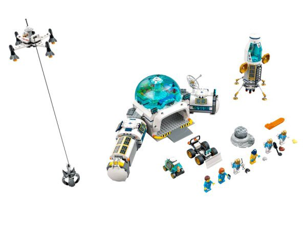 Конструктор Lego City Лунная научная база 60350 786 предметов 