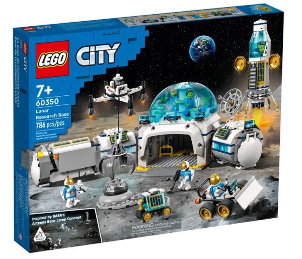 Конструктор Lego City Лунная научная база 60350 786 предметов 