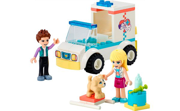 Конструктор Lego Friends Скорая ветеринарная помощь 41694 54 предметов  купить,NaN