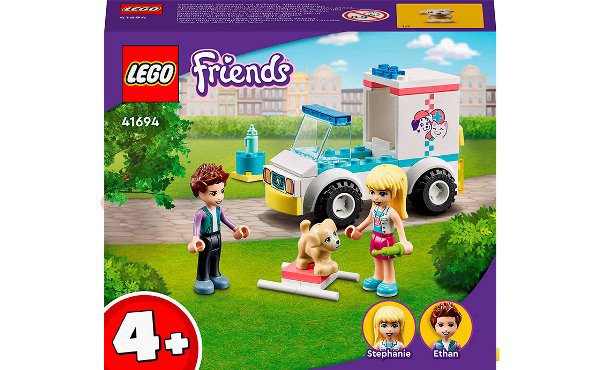 Конструктор Lego Friends Скорая ветеринарная помощь 41694 54 предметов  купить,NaN