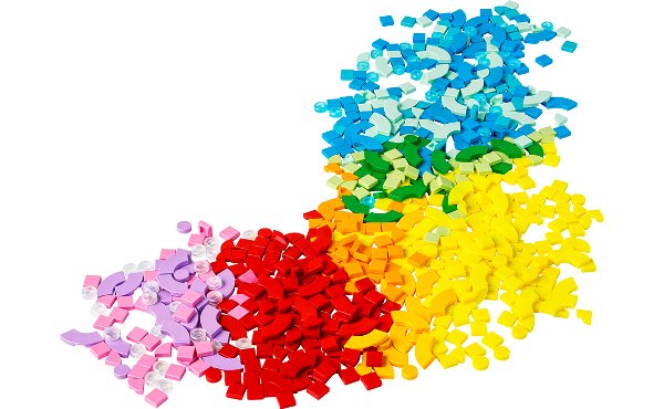 Конструктор Lego Dots Большой набор тайлов: буквы 41950 722 предметов  купить,NaN