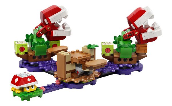 Конструктор Lego Super Mario Дополнительный набор Загадочное испытание растения-пираньи  71382 купить,NaN