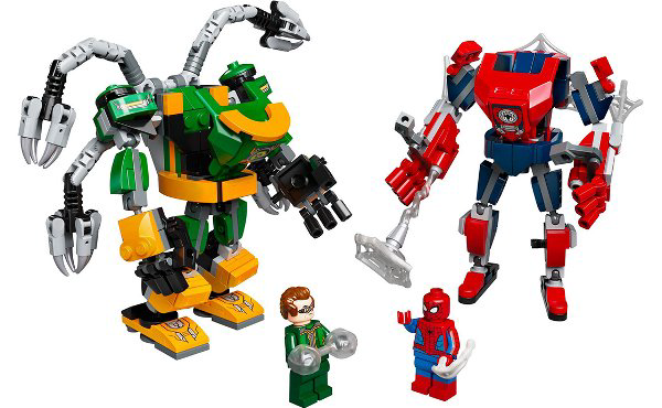 Конструктор Lego Super Heroes Битва роботов&nbsp;Человек-паук против Доктора Осьминога  76198 купить,NaN