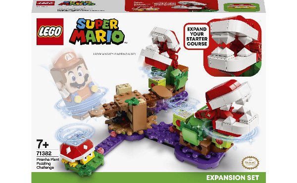 Конструктор Lego Super Mario Дополнительный набор Загадочное испытание растения-пираньи  71382 купить,NaN