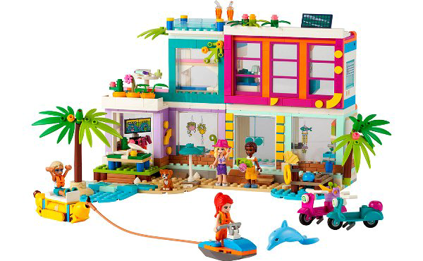 Конструктор Lego Friends Пляжный дом для отдыха  41709