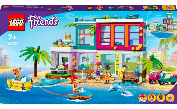 Конструктор Lego Friends Пляжный дом для отдыха  41709