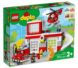 Конструктор Lego Duplo Пожарная частьи вертолёт   10970