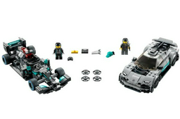 Конструктор Lego Speed Champions Mercedes-AMG F1 W12 E Performance и Mercedes-AMG Project One 76909 564 предмета 