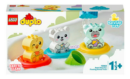Конструктор Lego Duplo Приключения в ванной: плавучий поезд для зверей 10965 14 предметов