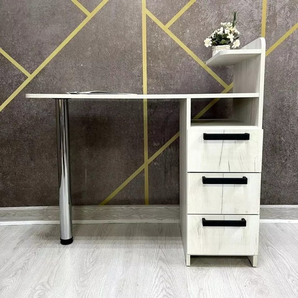 DOMA Стол макияжный 12458796 95x95.7x94 см, ЛДСП купить,NaN