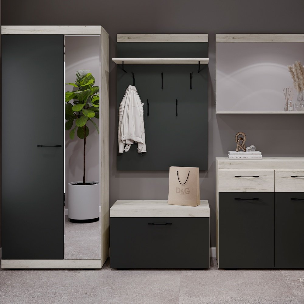 Тумба для обуви DOMA 80x36.80x50 см, ЛДСП, МДФ купить,NaN