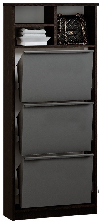 Обувница DOMA 56x20.50x136.5 см, ЛДСП купить,NaN