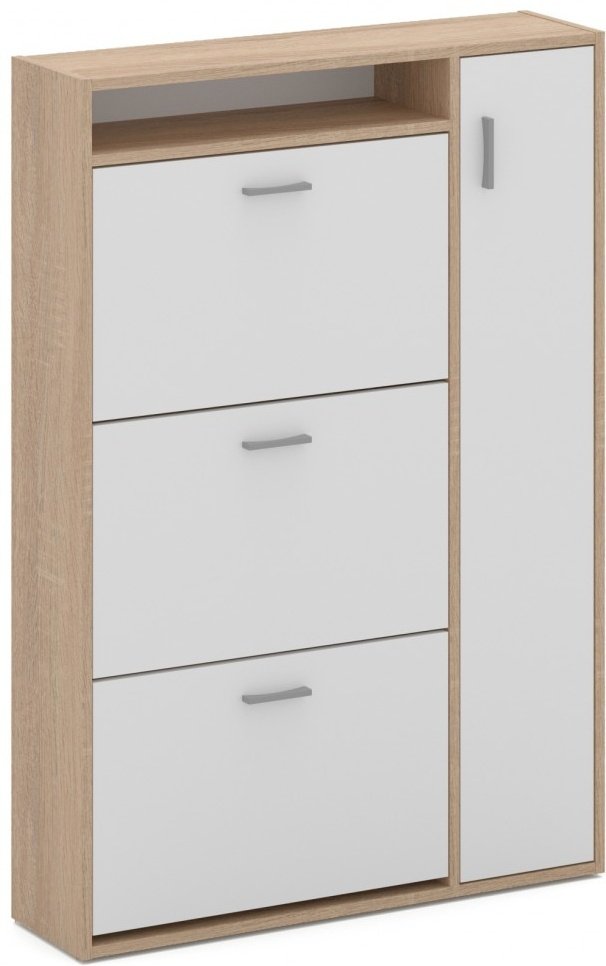 Обувница DOMA 87.40x22.50x126 см, ЛДСП купить,NaN