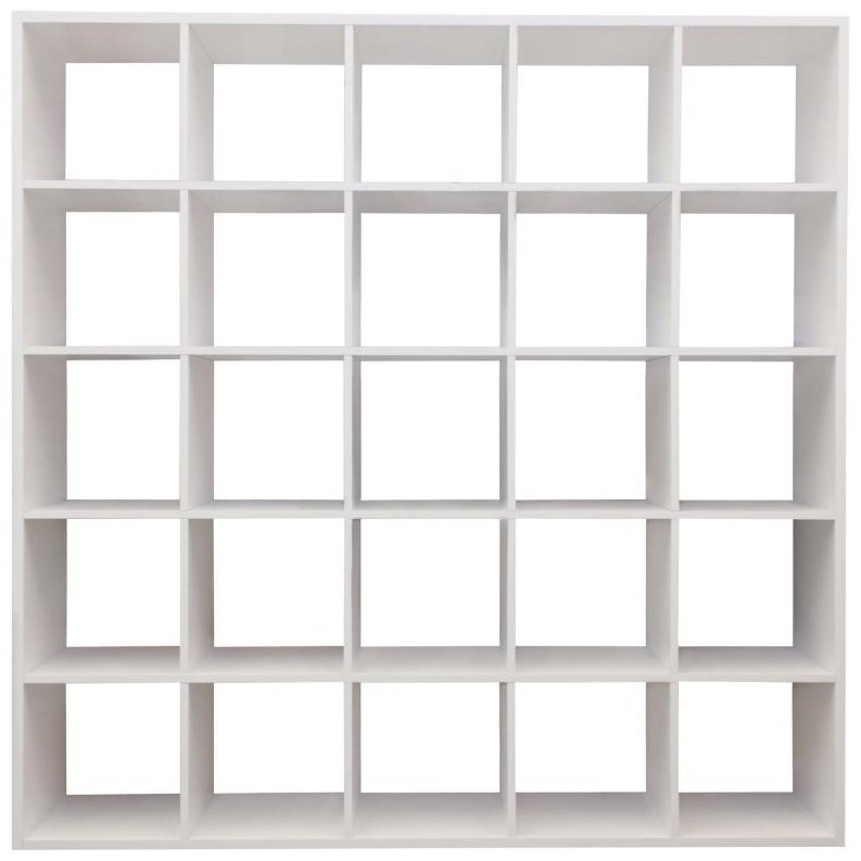 Стеллаж напольный , 170x31x170 см, белый купить,NaN